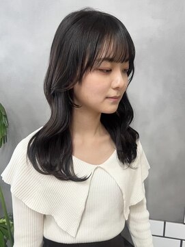 チュチュ(chuchu) ブリーチなしダブルカラー/韓国/顔まわり/レイヤー/東久留米