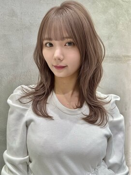 ロンドネートゥル 新潟(Lond naitre) 新潟/髪質改善/ミディアムレイヤー/顔まわり/小顔