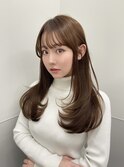 韓国レイヤーカット/髪質改善/ショコラブラウン