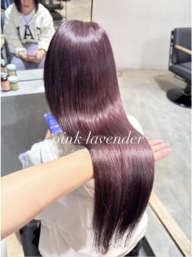 ブランコトレス 鏡島(BLANCO tres) ブリーチなしダブルカラー/レイヤーカット/暖色カラー