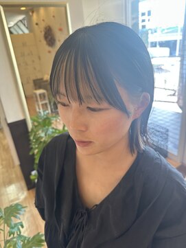 ルシード スタイル レクラ 栄生店(L'UCIDO STYLE L'eclat) ダークトーン×ヘムカラー