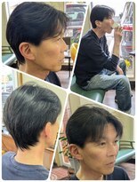 クリア 美容室&nbsp;ナチュラルセンターパート