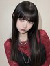 【髪質改善】カット+カラー+縮毛矯正+水素トリートメント