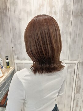 オーシャンヘアリゾート(Ocean hair resort) くびれレイヤー外ハネボブ