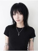 ＊ハイレイヤーシャギーカットウルフクラゲヘア