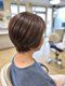 エフプロモーションフローラ(FLORA)の写真/扱いやすいショートヘアで理想のスタイルへ!経験豊富なベテランスタイリストにお任せ♪