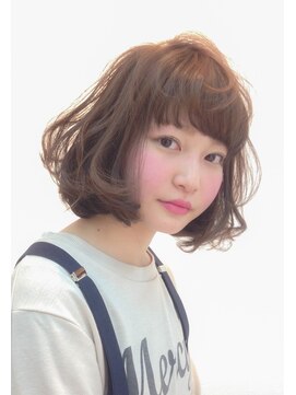 ヘアー ロゼッタ ギンザ(Hair rosetta GINZA) ふんわりミルクティーボブ【HAIR rosettar 銀座】