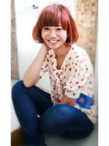 ヘア サルーン マイア 町田駅店(hair saloon maia)&nbsp;ガーリーアプリコットショート☆