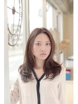 アトリエ エス atelier es HAIRDESIGN&nbsp;ナチュラルロング/センターパート顔周りレイヤー/レイヤーカット