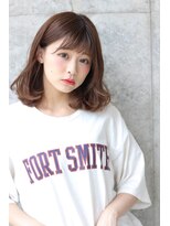 カシュカシュ 表参道(cache cache) cache cache★大人可愛い万能鎖骨ミディアム
