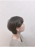 グレージュショート