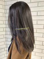 ネイミーズ 横浜関内(nameiz.)&nbsp;【横浜美容室ネイミーズ】グレージュハイライトストレートロング