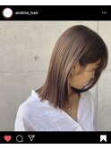 #ストレート#縮毛矯正