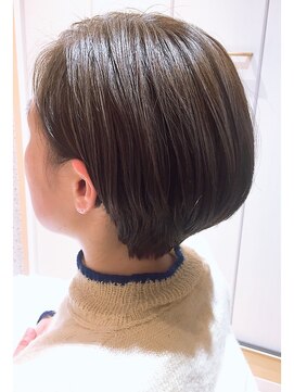 アンドワン 自由が丘(＆ONE) 【＆ONE 自由が丘】ショート×ハイトーンカラー