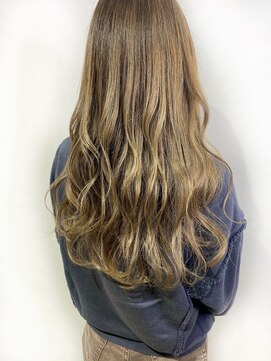 エル ヘアサロン なんば店(eL) eL☆KAI ミルクティーベージュ