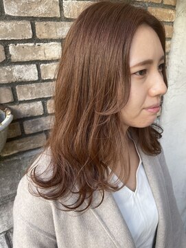 ロイジー(roijir) 表参道 roijir ピンクベージュ×ローレイヤー