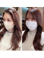 アフロート ギンザ(AFLOAT GINZA)&nbsp;AFLOAT GINZA【仲道 弘泰】2wayバング【before→after】