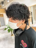 クオル 立川(QOL)&nbsp;波巻きパーマ×ニュアンスマッシュ