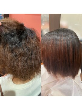 ボアップ 新居浜店(boappu) #髪質改善 #ストレート #縮毛矯正 #エアストレート #新居浜