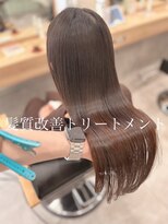 アース 武蔵境店(HAIR & MAKE EARTH) ４０代の素敵なお客様へ髪質改善トリートメントの施術事例☆