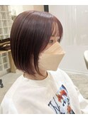 艶レッドブラウン