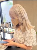 ホワイトベージュ♪
