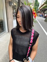 キング 梅田(K!ng)&nbsp;【梅田】ハイライトカラーホワイトハイライトケアブリーチ