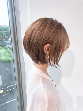 リンダバイネオリーブ 白楽店(Linda by neolive) 【明るく染まる白髪染め】メルティカラーの美髪ショート