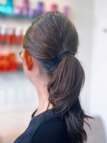 ジラ ヘアアンドメイク(girra HAIR&MAKE) ポニーテール