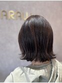 上品な外ハネスタイル