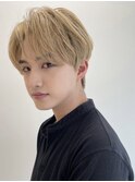 センターパートニュアンスパーマツイストパーマ毛流れパーマ韓国