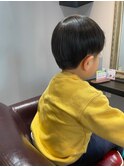 2歳のお子様ツーブロックスタイル