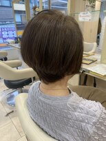 アッシュ 仙川店(Ash)&nbsp;70代ボリュームアップカット　白髪ぼかし　圧倒的艶