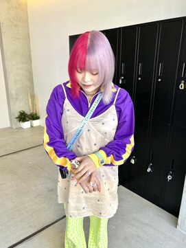 ムード カナザワ(mood kanazawa) ダブルカラー/ブリーチ/学割U24/インナーカラー/韓国/ハイライト