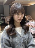 レイヤーカット/韓国風パーマ