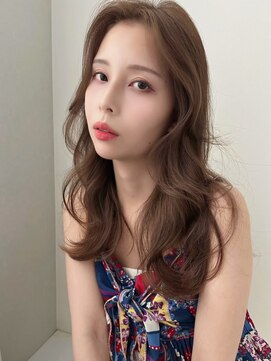 ソヨン 栄2号店(SOYON) ブリーチなしダブルカラー/ベージュカラー/ミルクティーベージュ