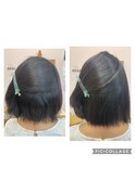髪質改善酸性ストレート