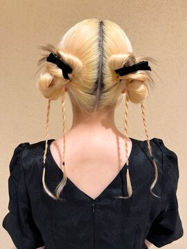 オリーブスバイネオリーブ(Olive's by neolive) ＊Y2K☆カチモリツイン＊(ヘアセット/結婚式/浴衣/卒業式)