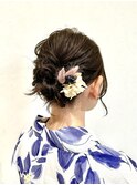 ヘアアレンジ　アップスタイル
