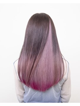 ルプラ ブリリアント(le-pla brilliant) インナーカラー/ピンク/エンドカラー/レイヤーカット/豊橋/田原