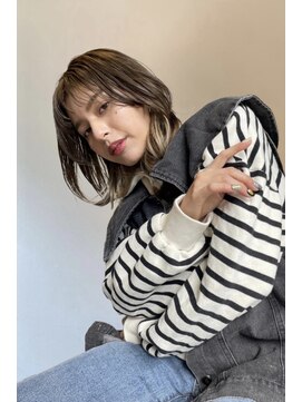 アルコイリスバイドールヘアー(ARCOIRIS by Dollhair) 都島/ことりベージュ/ココアベージュ/インナーカラー