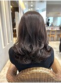 【Cura原宿】ボブルフネビージュ小顔黒髪デジタルパーマワンレン