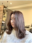 ふんわり外ハネミディアムロング