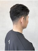 スパイキーショート/ブルーブラック/フェザーパーマ/メンズ151