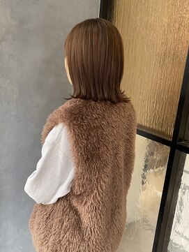 ネオリーブ ジューク 日吉店(Neolive JuQ) 【日吉】外ハネボブイメチェンブルーブラックワイドバンク美髪