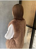 【日吉】外ハネボブイメチェンブルーブラックワイドバンク美髪