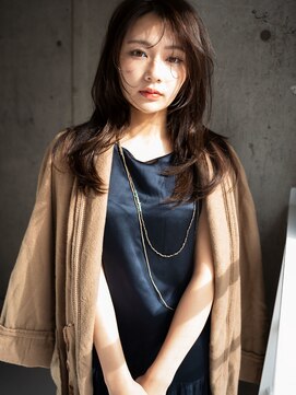 ソワ 四日市(soie) 髪質改善ストレート×顔まわりレイヤーカット