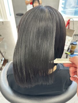 フリーラ 横浜(freera) 髪質改善サラサラプレミアムストレート大人ガーリー韓国ボブ横浜