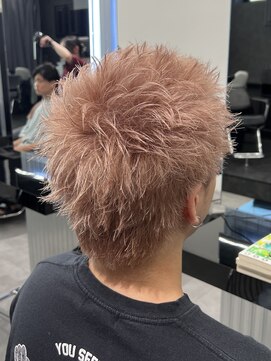 メンズ サロン ドット トウキョウ 町田店(men's salon dot. tokyo) ハイトーンカラースパイキーショート