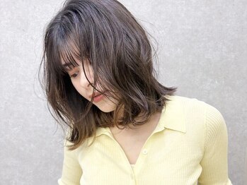 ケーツー エム 京都ラクエ(k-two emu)の写真/透明感のある白髪染めで上品な大人女性を演出[レイヤーカット/顔周り/前髪カット/髪質改善トリートメント]